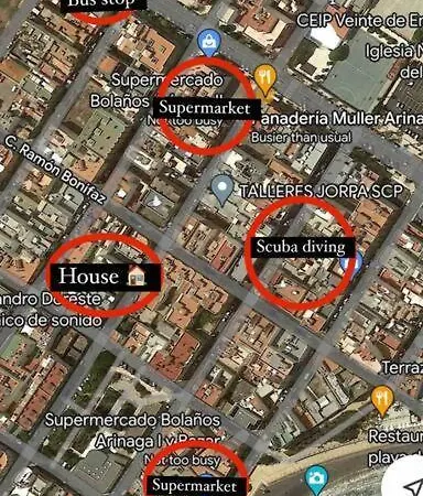 100 M From The Apartment *